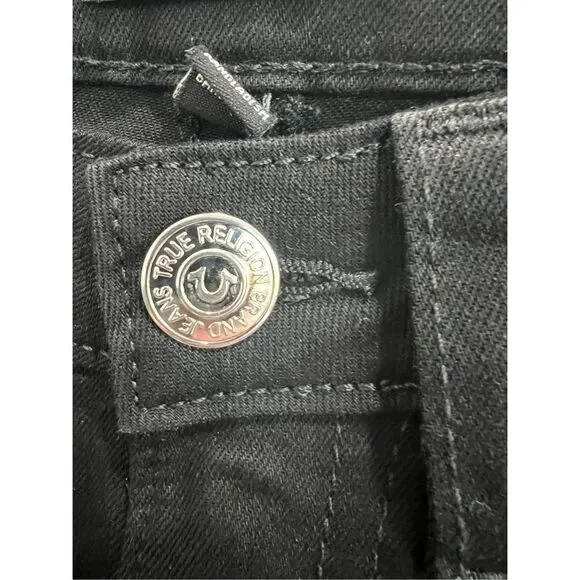 True Religion NWT Becca Mid Rise Bootcut Women Jeans size 24 - Picture 9 of 11